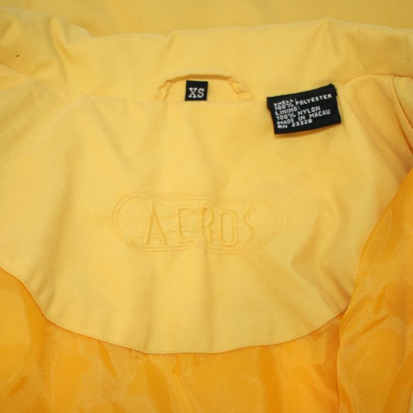 Aeros Yellow Oversized Utility Jacket XS - Picture 12 of 13